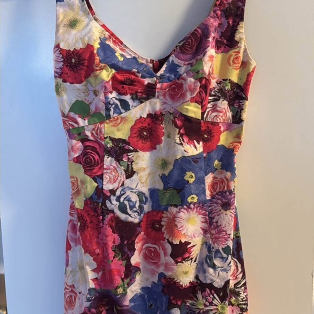Guess Multicolor Floral Dress